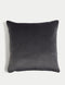 Velvet Piped Large Cushion